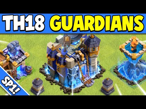 Town Hall 18 Guardians = BIG CHANGE! New Troop + Merged Defence | Clash of Clans TH18 Update – Sir Moose Gaming